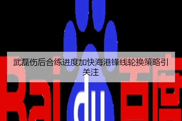武磊伤后合练进度加快海港锋线轮换策略引关注